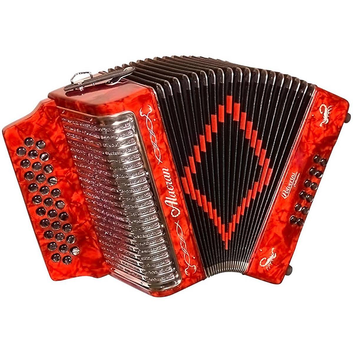 Alacran Accordion AL3112 Red with Case FBE