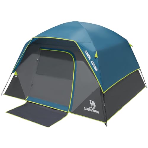 CAMEL CROWN Tents for Camping 4/6 Person Tent Waterproof Easy Setup Backpacking Tents