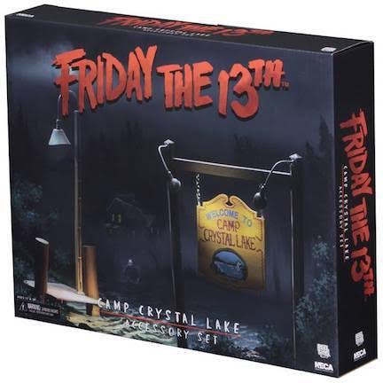 NECA Friday The 13th Camp Crystal Lake Accessory Playset