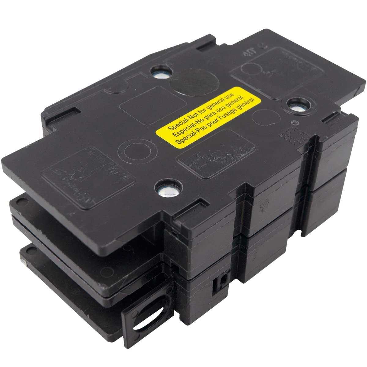 Supplying Demand 425097 QOU260 Circuit Breaker 230V 60A 2-Pole DIN Rail Mounting - Shop Hardware Tools Online Store