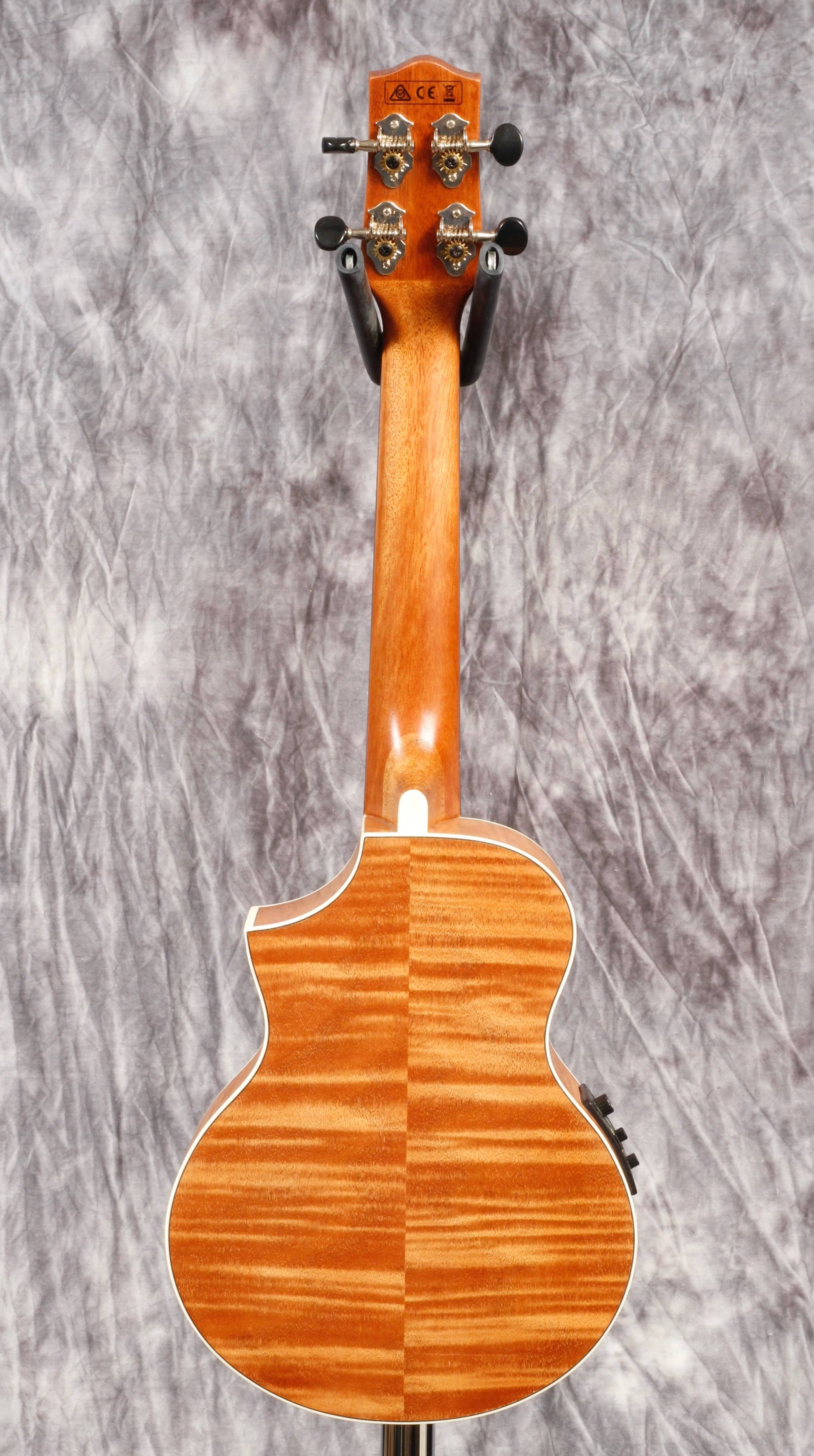 Ibanez UEW15E Acoustic Ukulele, Open Pore Natural