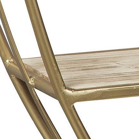 Signature Design by Ashley Elettra Wall Shelf Natural/Gold