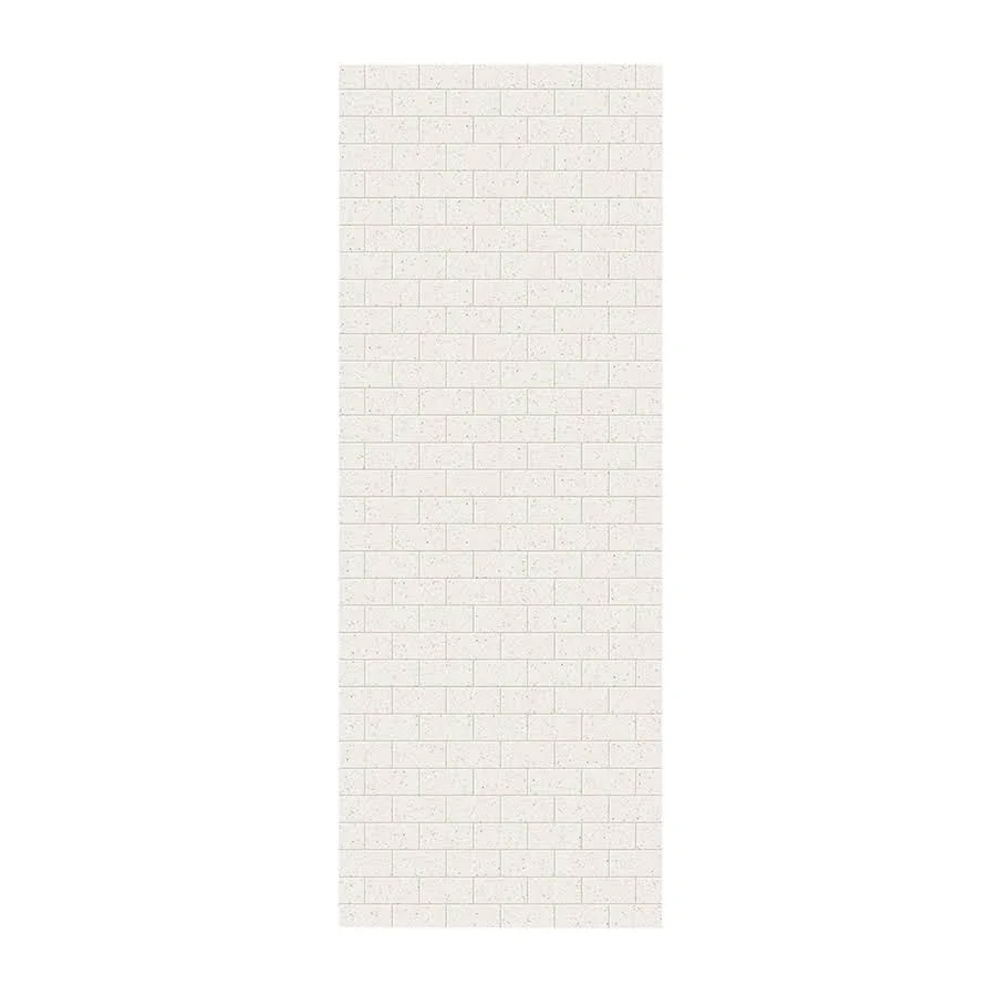 Swan Solid Surface 36-in x 96-in Shower Wall Panel in Tahiti Matrix