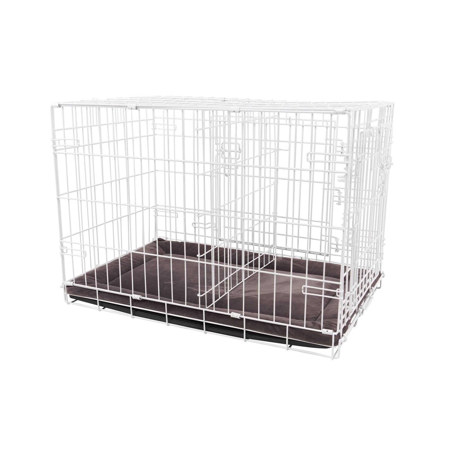 EveryYay White 2-Door Dog Crate H - Pet Supplies online store