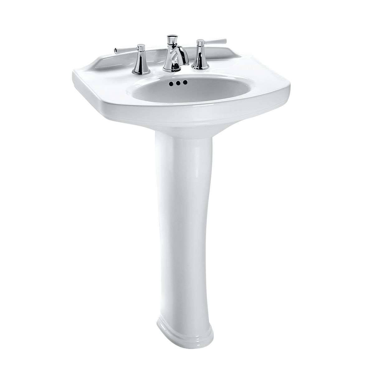 Toto LPT642#01 Dartmouth Pedestal Lavatory, Cotton