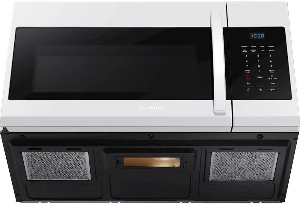 Samsung 1.7 Cu. Ft. White Over-The-Range Microwave