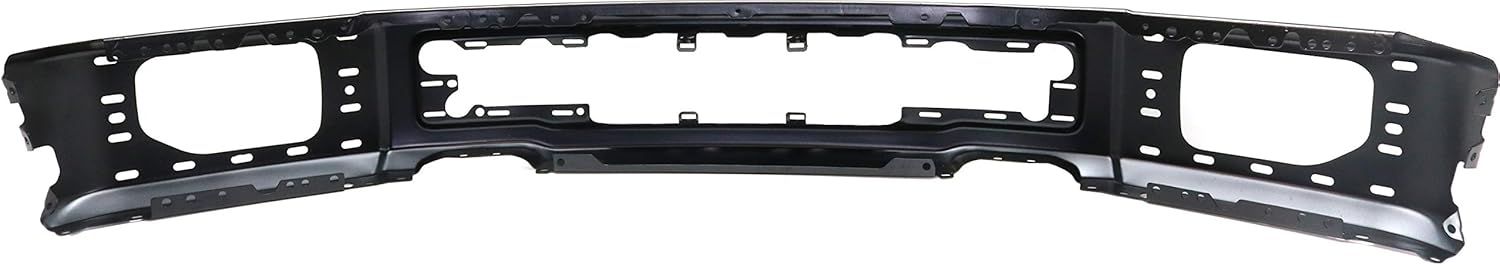 Evan-Fischer Front Bumper Compatible with 2015-2017 Ford F-150 Face Bar Primed (Paint to Match) with Side Bumper Covers and Fog Light Holes SuperCab/Super Crew Cab