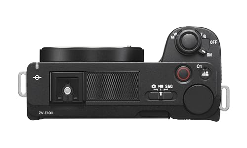 Sony Alpha ZVE10 II - APS-C Interchangeable Lens Mirrorless Content Creators’ Camera - Black - Body Only