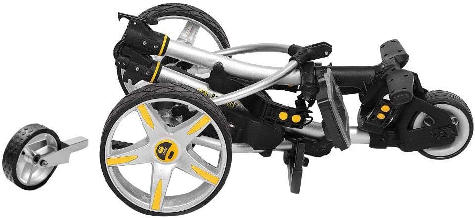 Bat-Caddy X3R Remote Control Cart w/ Free Accessory Kit, Silver, 35Ah SLA