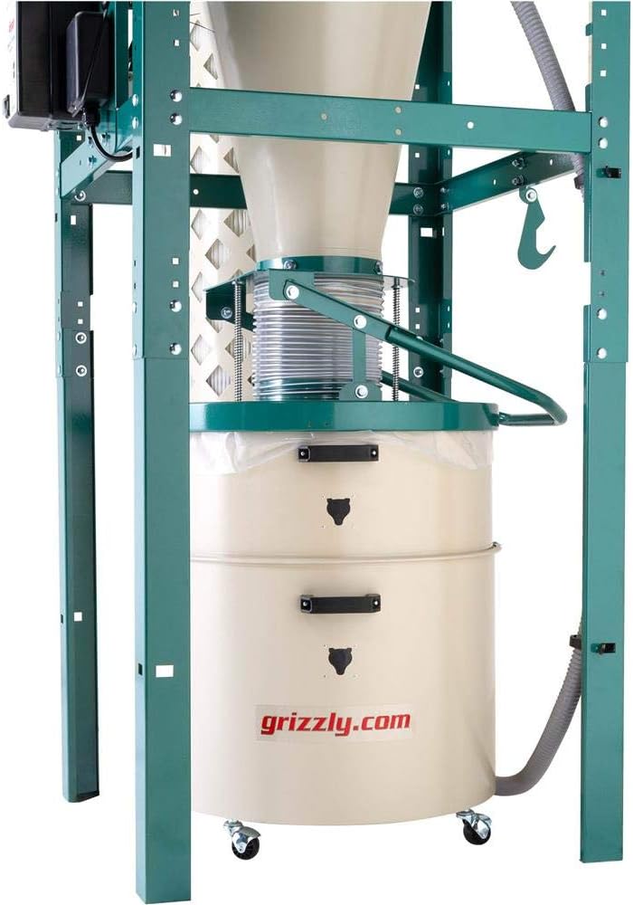 Grizzly Industrial G0441-3 HP Cyclone Dust Collector