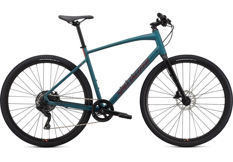 Specialized Sirrus x 2.0 Dusty Turquoise / Black / Rocket Red / M