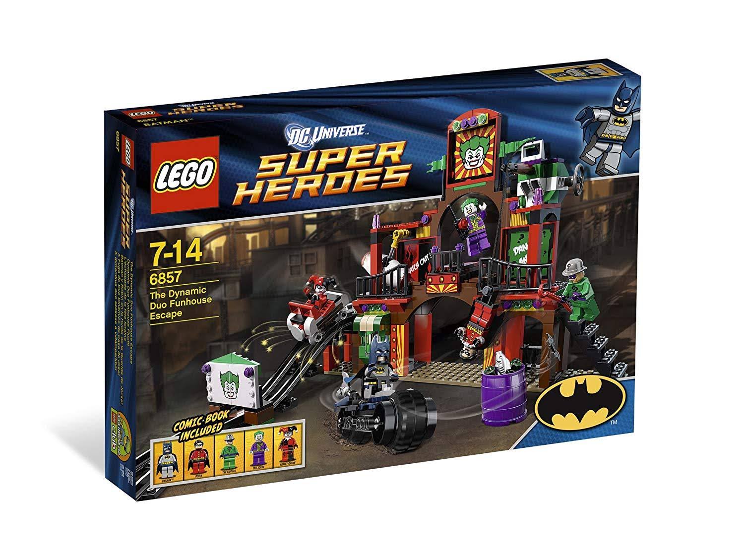 LEGO DC Comics Super Heroes 6857 - The Dynamic Duo Funhouse Escape