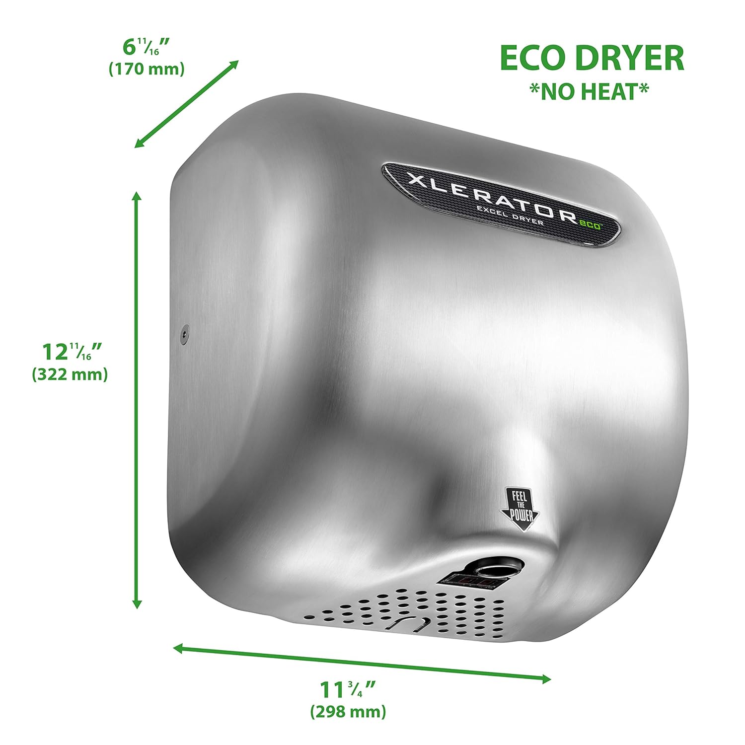XLERATOR XL-SB-ECO Energy Efficient Hand Dryer