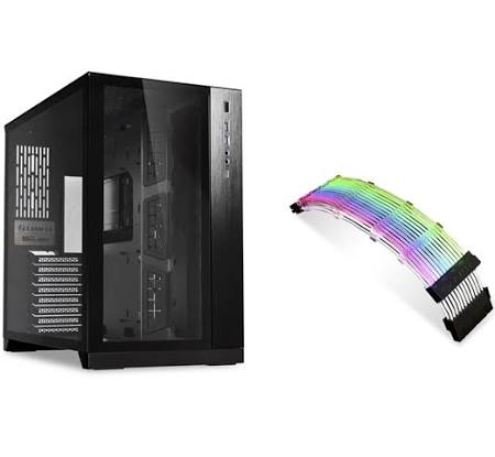 Lian-li Case PC-O11DW Strimer Edition TG 3.5x22x3/2.5x22x6 Slotx8 EATX/ATX/mATX White Retail