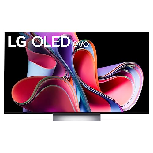 LG OLED evo G3 4K Smart TV 120Hz Bundle GX 3.1 ch High Res Audio Soundbar with Wireless Subwoofer Dolby Atmos (2023 Model)