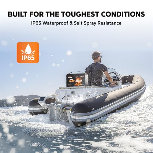LiTime 12V 100Ah LiFePO4 Battery BCI Group 31 Lithium Battery Built-in 100A BMS, Up to 15000 Deep Cycles, Perfect for RV, Marine, Home Energy Storage