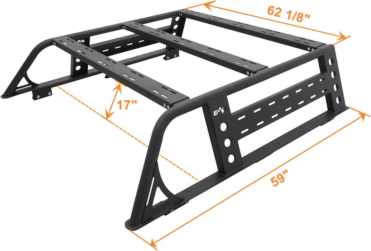 KML Tacoma Bed Rack Truck Cargo Carrier Compatible with Tacoma 16-21 Pickup Truck