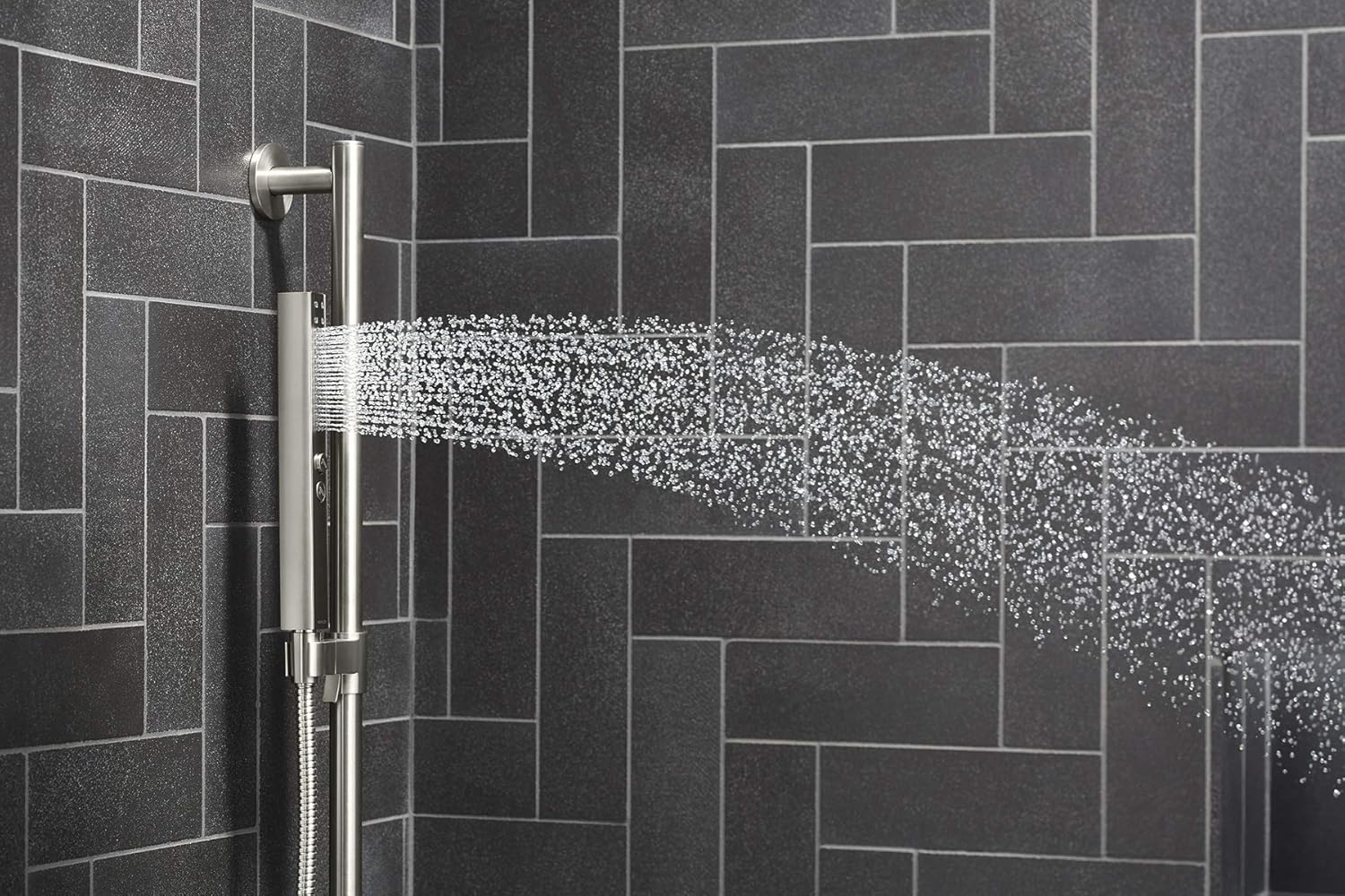 Kohler K-21336-2MB Shift+ Square Handshower, Vibrant Brushed Moderne Brass