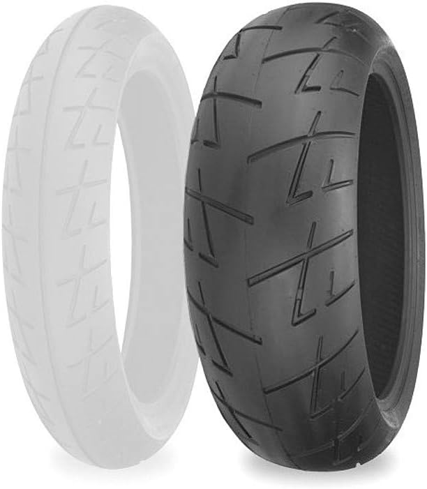 Shinko 87-4047 009 Raven Rear Tire - 180/55ZR17