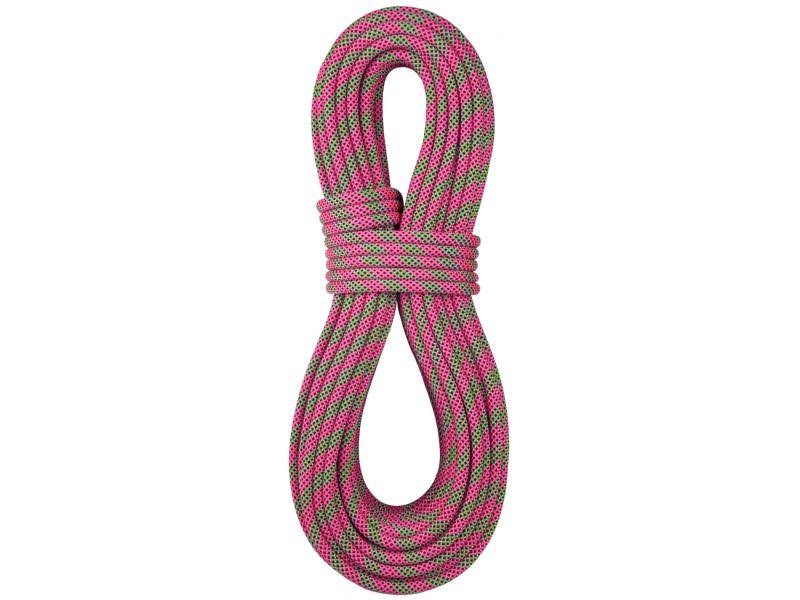 Bluewater Lightning Pro 9.7mm Climbing Rope Green/Pink, 70M