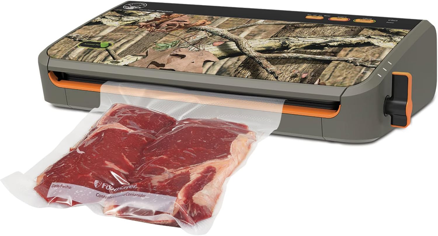 FoodSaver GameSaver Wingman Plus Vacuum Sealer, Camo