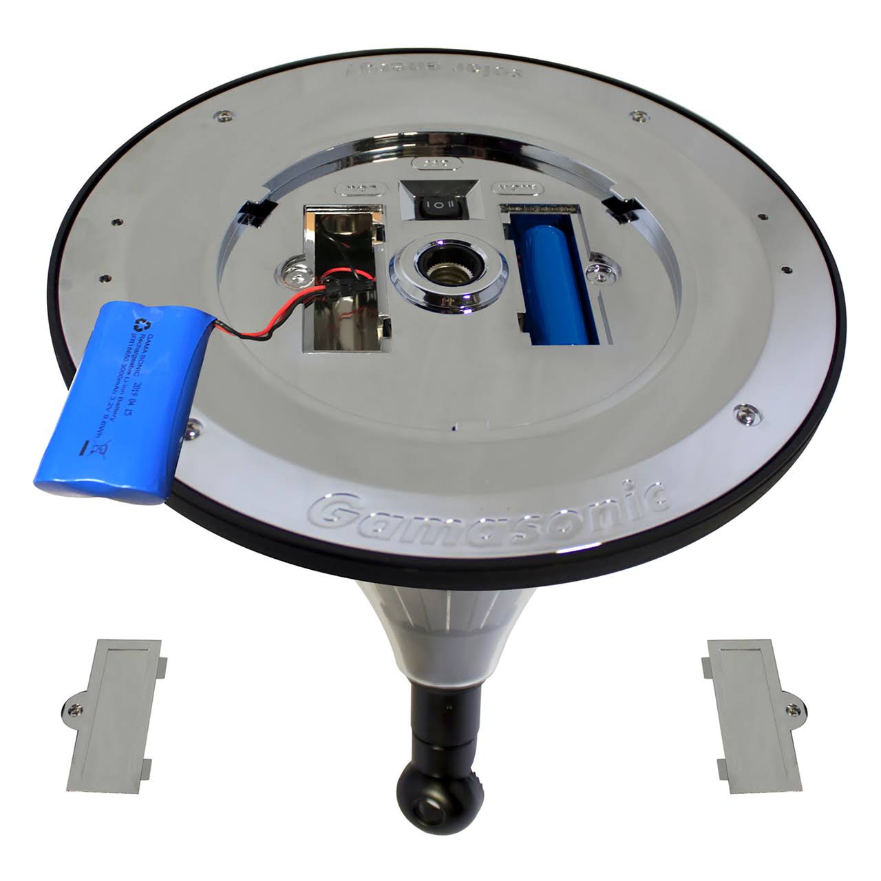 Plaza Solar RLM Light with Adjustable Gooseneck Arm