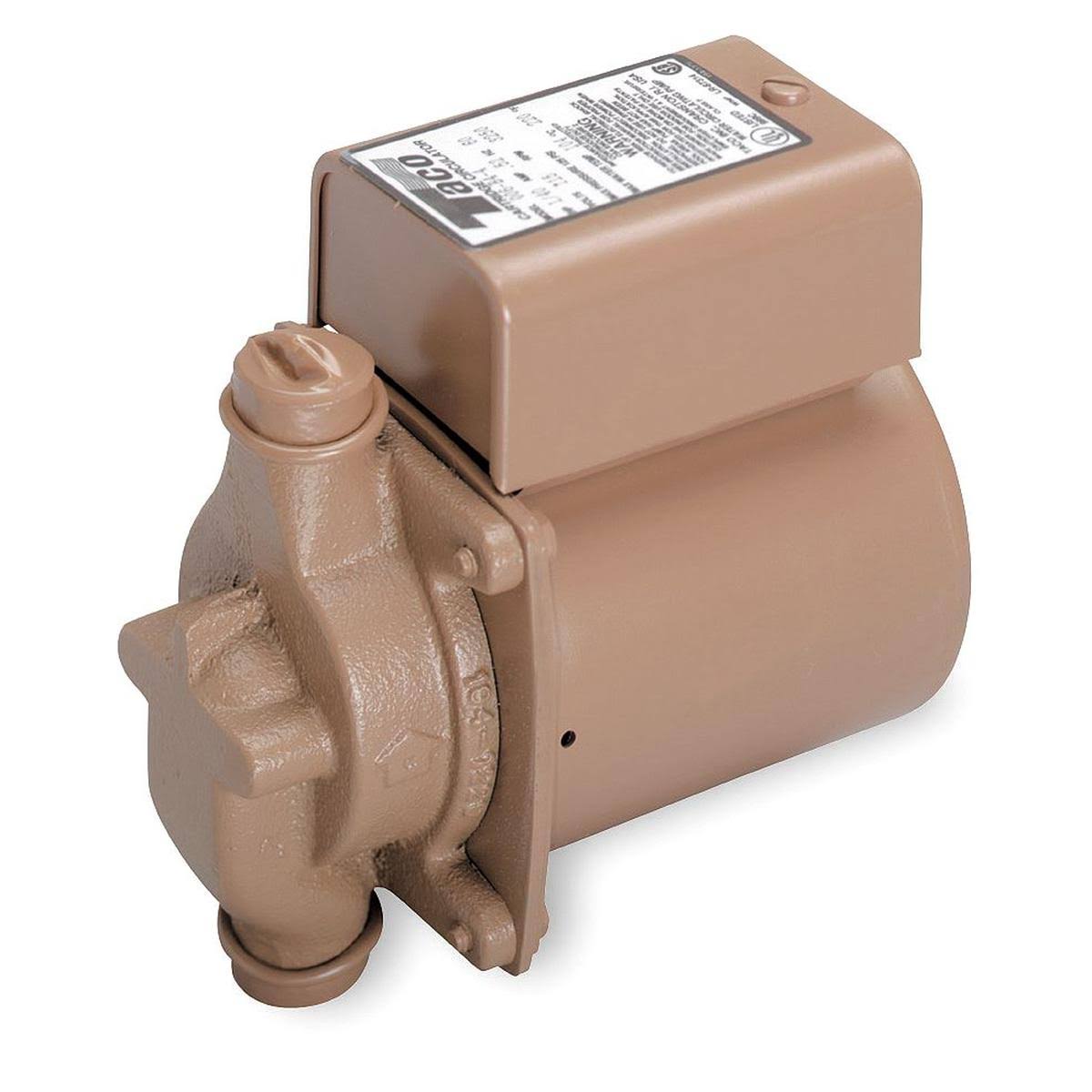 Taco 006-BC8Y Hot Water Circulator Pump, 1/40 HP, 230V