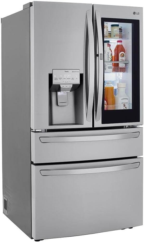 23 cu. ft. Smart wi-fi Enabled InstaView™ Door-in-Door® Counter-Depth Refrigerator with Craft Ice™ Maker