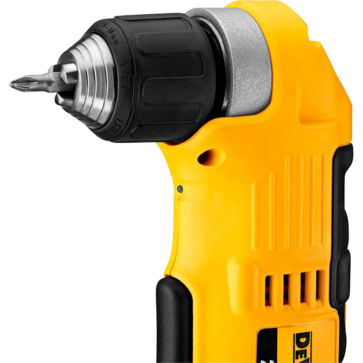 DeWalt 20-Volt Max Lithium Ion 3/8 Right Angle Drill/Driver DCD740 - Shop Hardware Tools Online Store