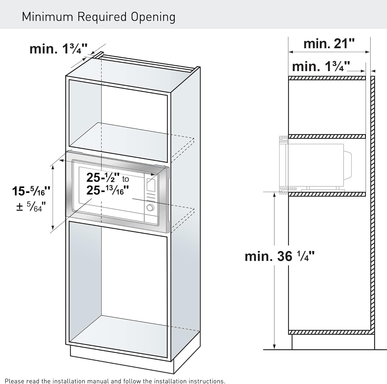 Panasonic NN-TK72LSS 27-inch Trim Kit for 1.6 cu ft Microwave Ovens, Stainless Steel