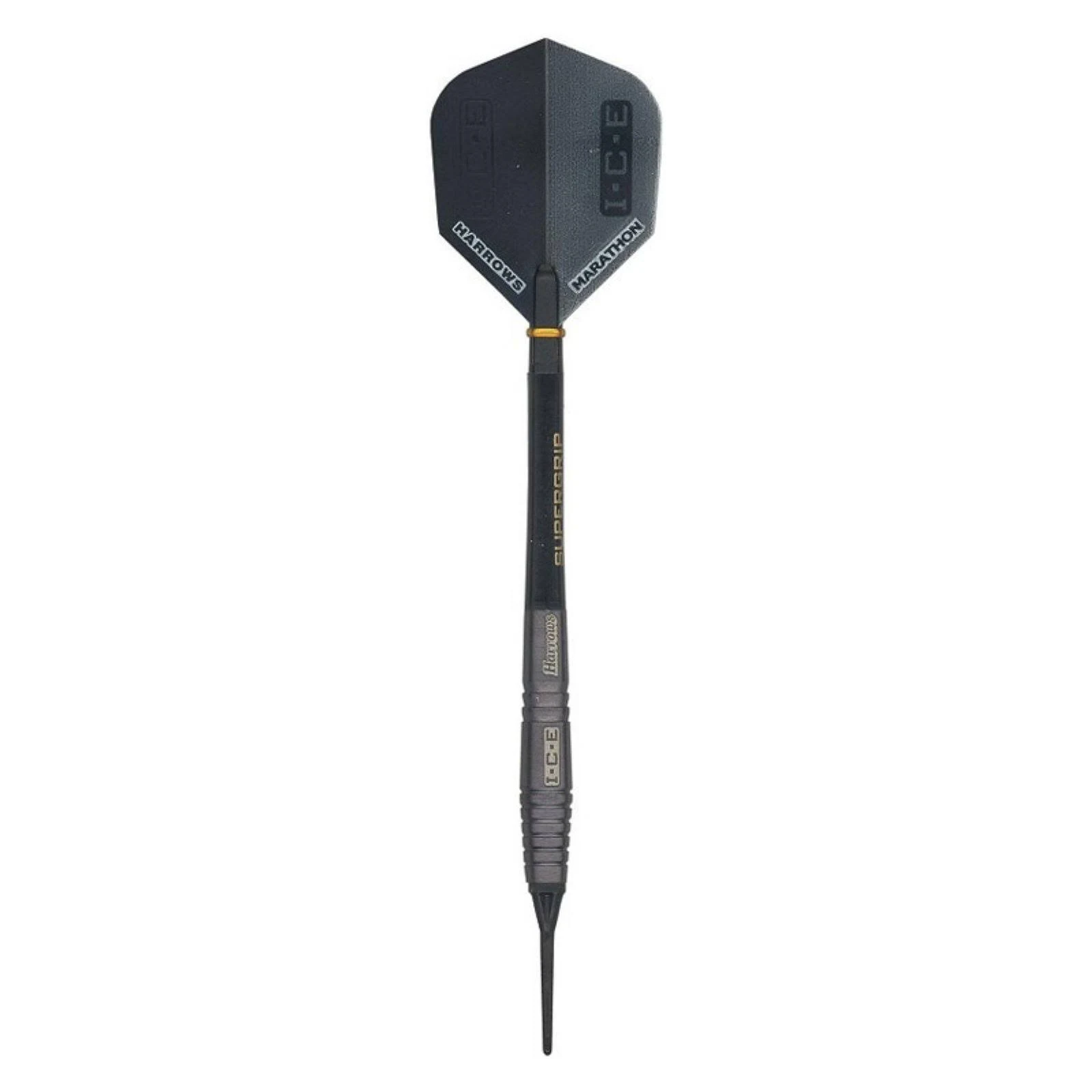 Harrows Black I.C.E Glacier Soft Tip Darts - 18 Grammes