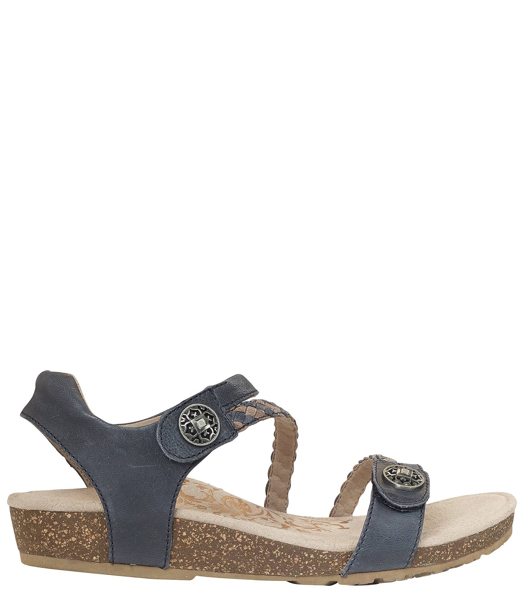 Aetrex Jillian Bronze Leather 6 M
