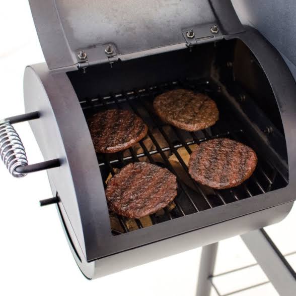 Char-Broil American Gourmet Offset Charcoal Smoker, Black