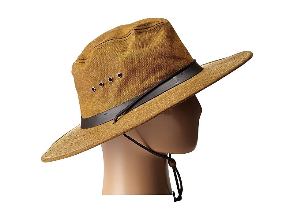 Filson Tin Cloth Bush Hat - Dark Tan
