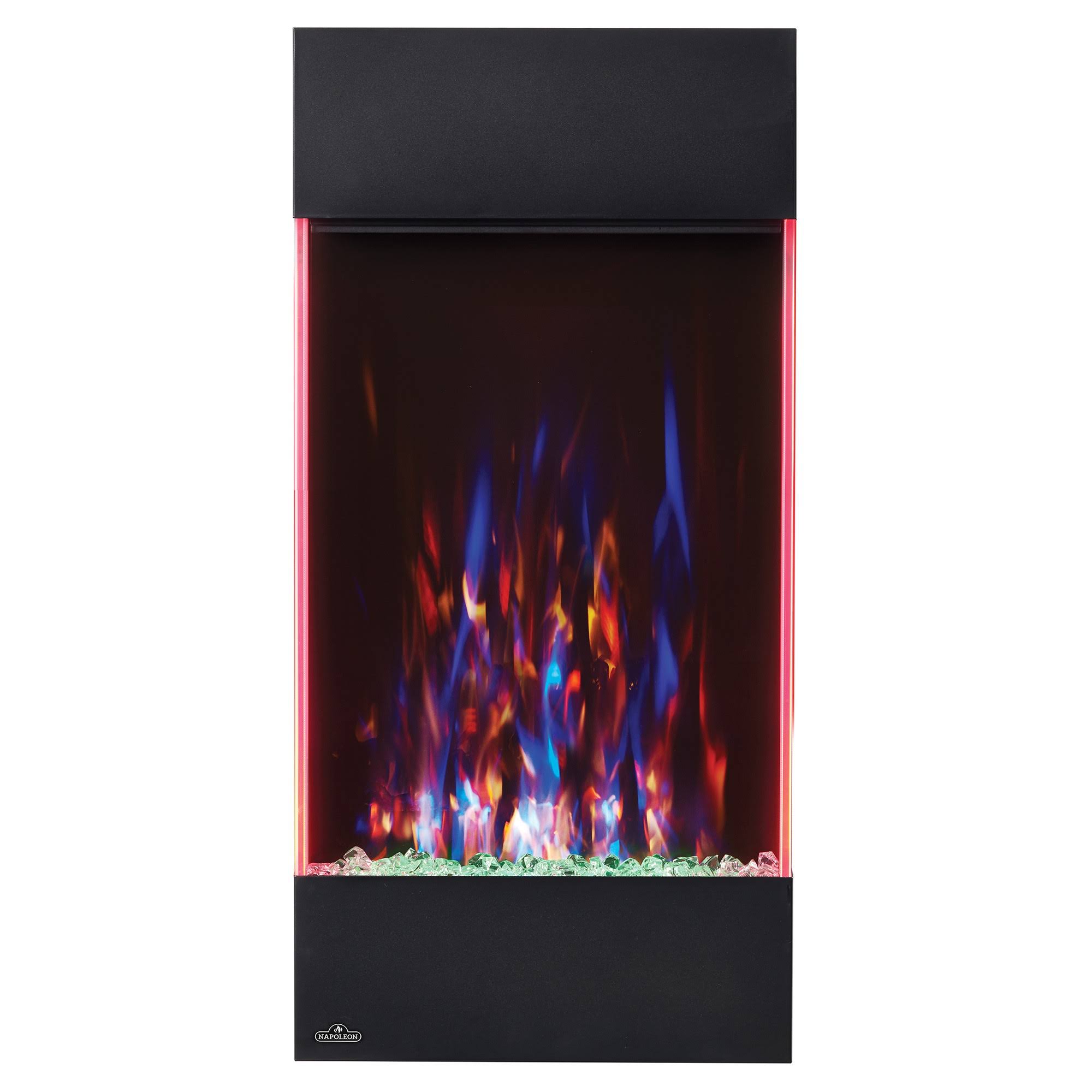 Napoleon 32-in Allure Vertical Wall Mount Electric Fireplace- NEFVC32H