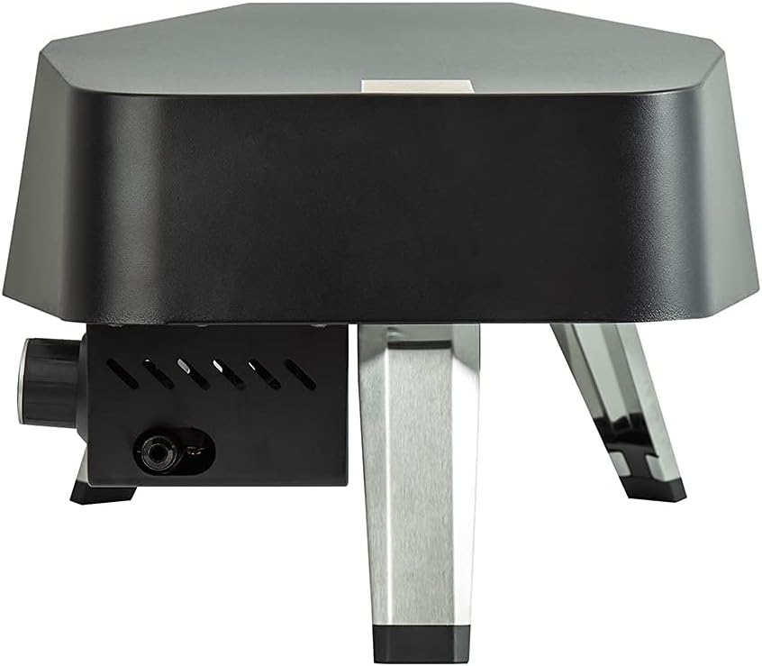 MEET GRILL Lightweight Outdoor Gas Pizza Oven, Portable Propane Pizza Maker with Pizza Stone Pizza Peel, for Outdoor Cooking, Camping, Backyard, Garden