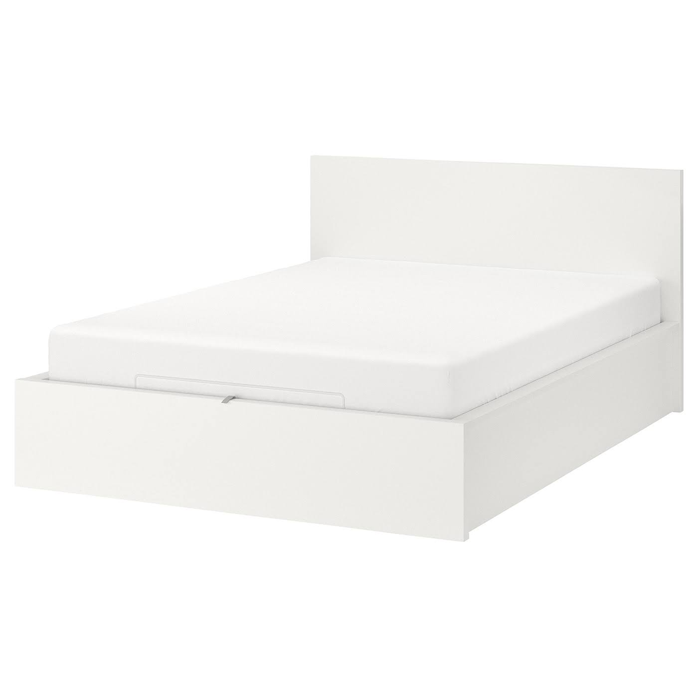 IKEA - Malm Storage Bed, White, Full/Double