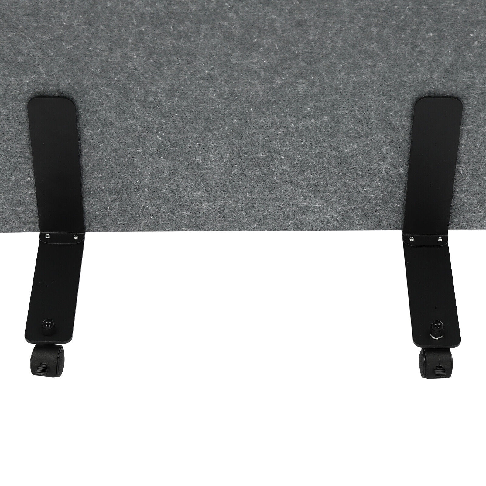 Miumaeov Freestanding Office Partition Noise Reducing Acoustic Room Wall Divider Privacy Screen with Lockable Wheels Temporary Room Separator W24" X H66
