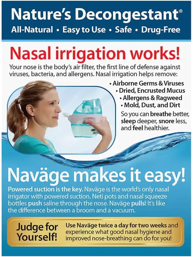 Navage Nasal Irrigation Multi-User Bonus Pack: Navage Nose Cleaner & 20 Salt Pods Plus a Second Nasal Dock (in Teal) and an Extra Pair of Nose Pillows and Burgundy Travel Bag