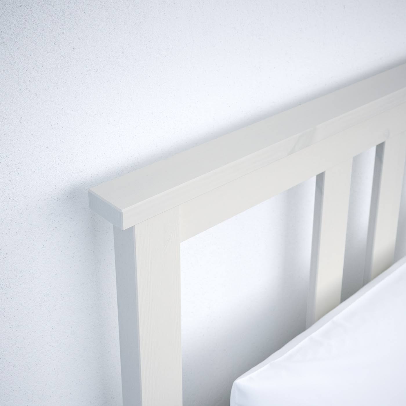 IKEA - HEMNES Bed Frame with 2 Storage Boxes, White Stain, Twin