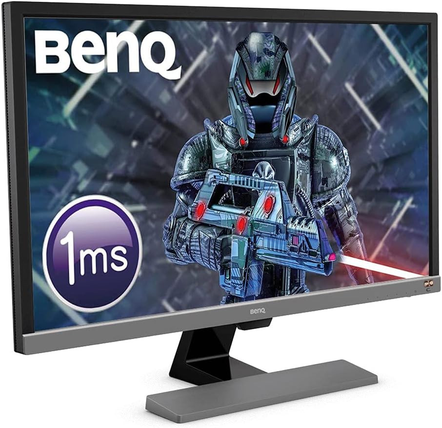 BenQ MOBIUZ EX3210U 32” 4K True HDMI 2.1 144Hz White Gaming Monitor, UHD (3840 x 2160), IPS, 1ms, FreeSync, HDR, Eye Care, Display Port, USB 3.0, Remote Control, Microphone with AI Noise Canceling