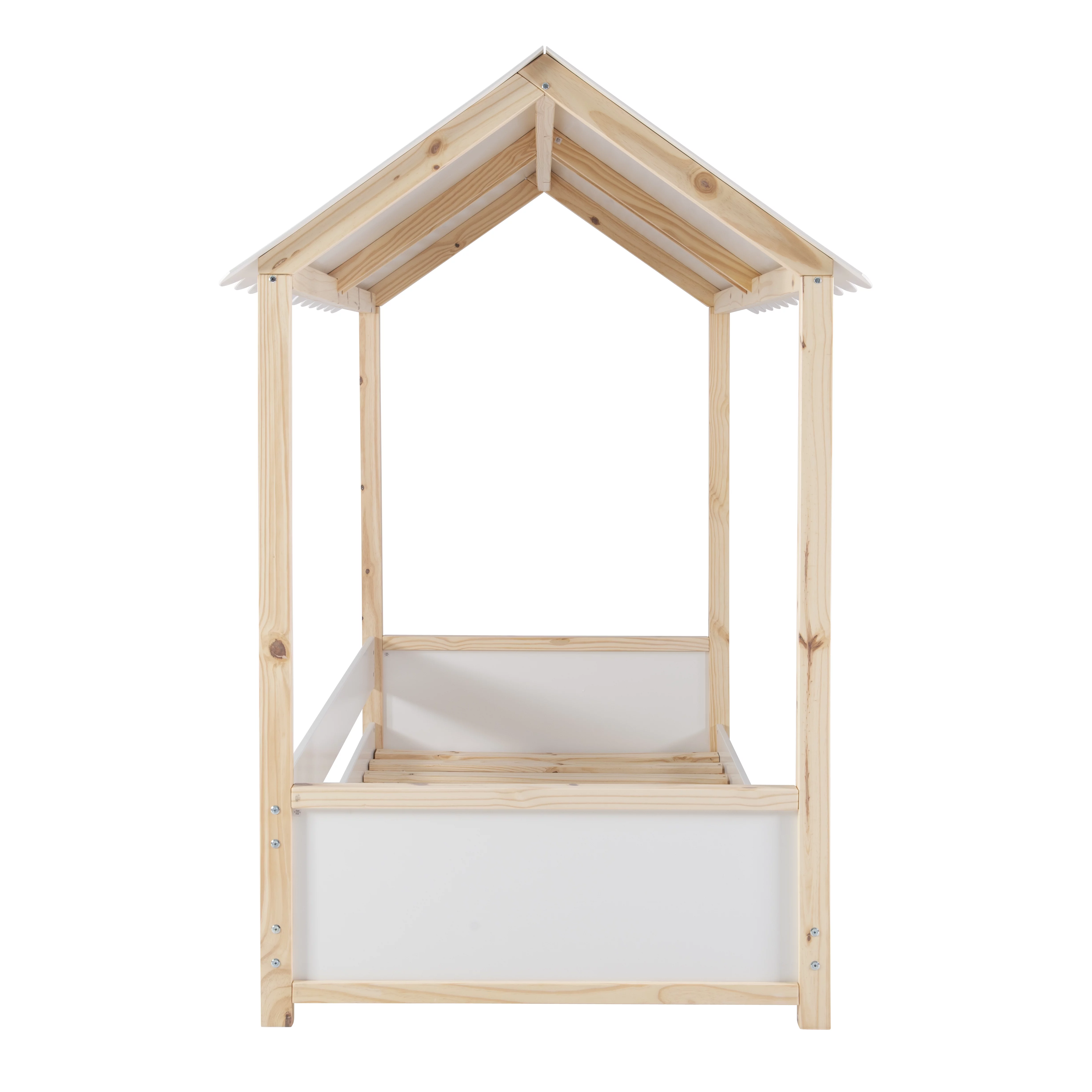 Powell Allyson Kid's Bed, Twin, White