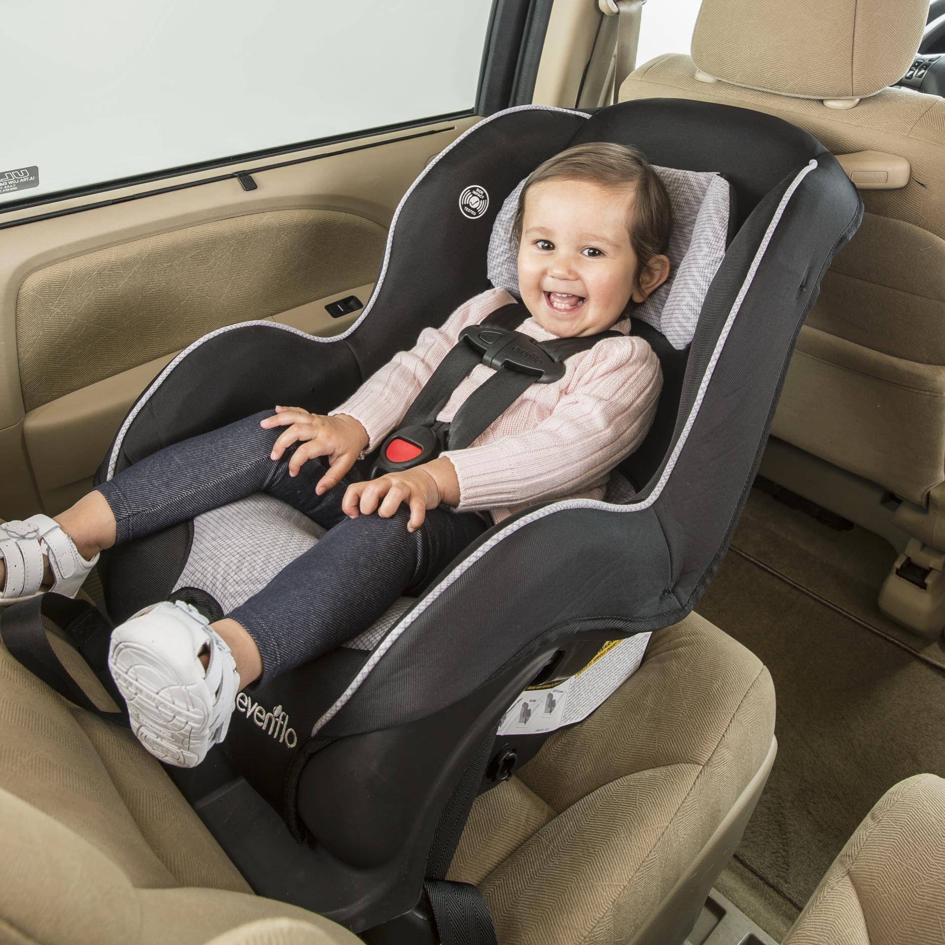 Evenflo Tribute LX Convertible Car Seat (Pink Ice)