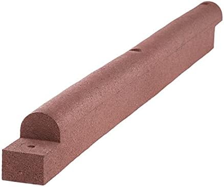 Playsafer 4' Flexible Interlocking Rubber Edging for Playgrounds (1 Pack, Terra Cotta) Pack of 2