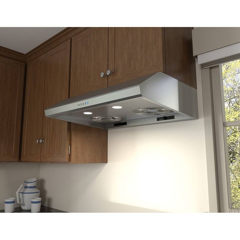 Zephyr AK2500BW 30-Inch Hurricane Under-Cabinet Range Hood, White