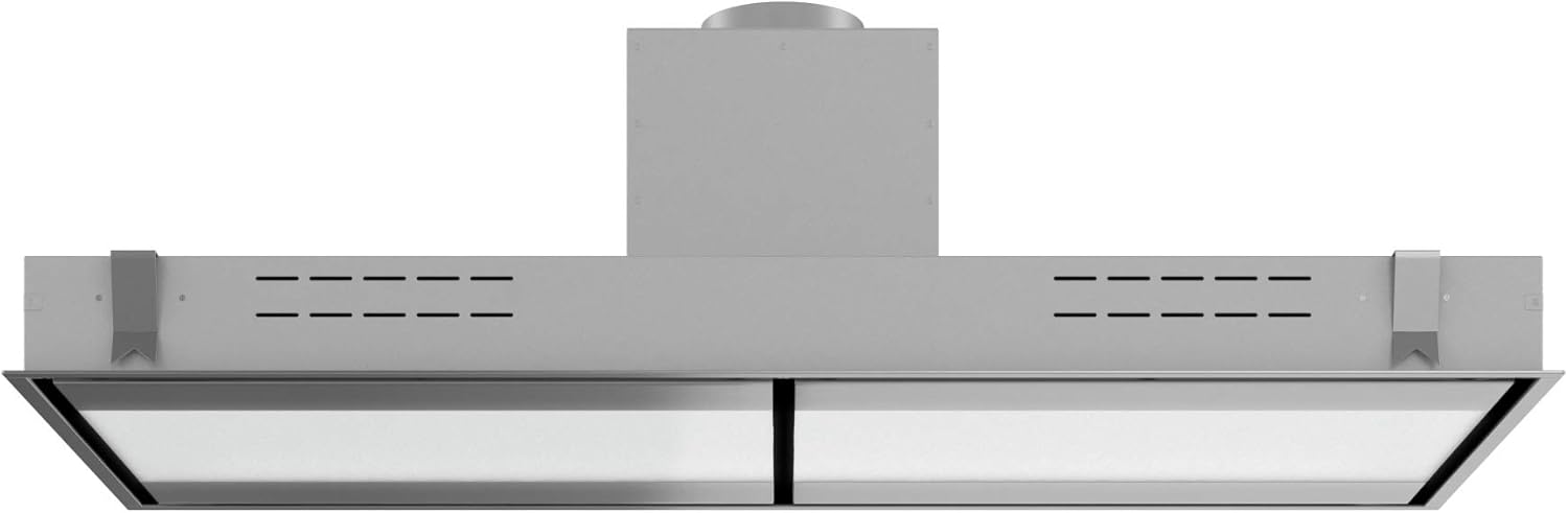 Futuro Futuro Island-mount DUCTED only Range Hood 54" 940-CFM | Skylight | Stainless Steel Vent Hood | Unique In-Ceiling Exhaust Hood |Remote Control, Ultra-Quiet with Blower