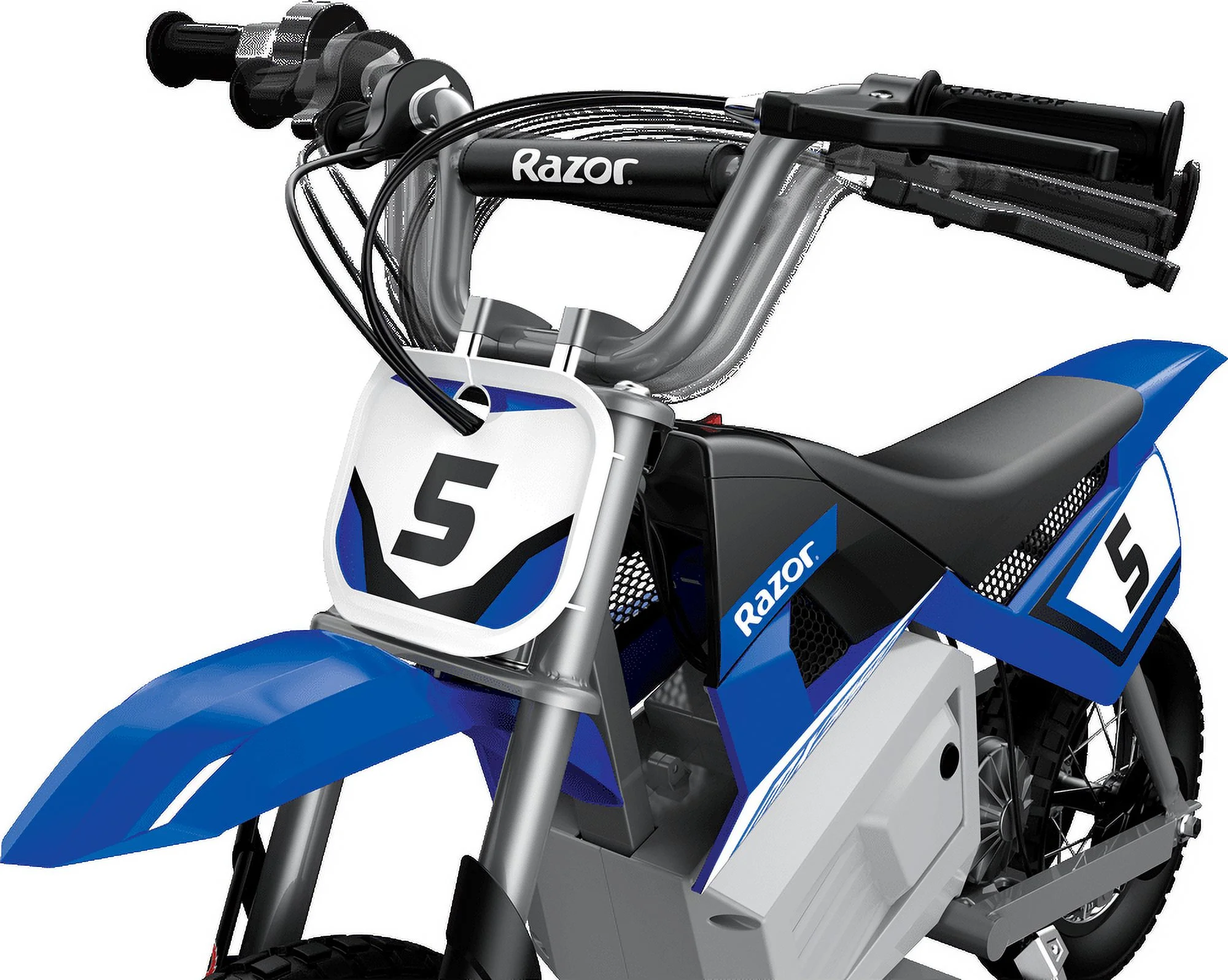 Razor Dirt Rocket MX350 - Blue, up to 14 mph, 24V Electric-Powered Dirt Bike for Kids 13+