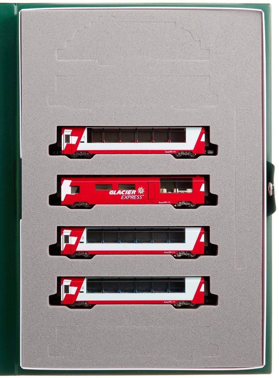 Kato N Gauge Alps Glacier Express hematopoiesis 4-Car Set 10-1146 Passenger