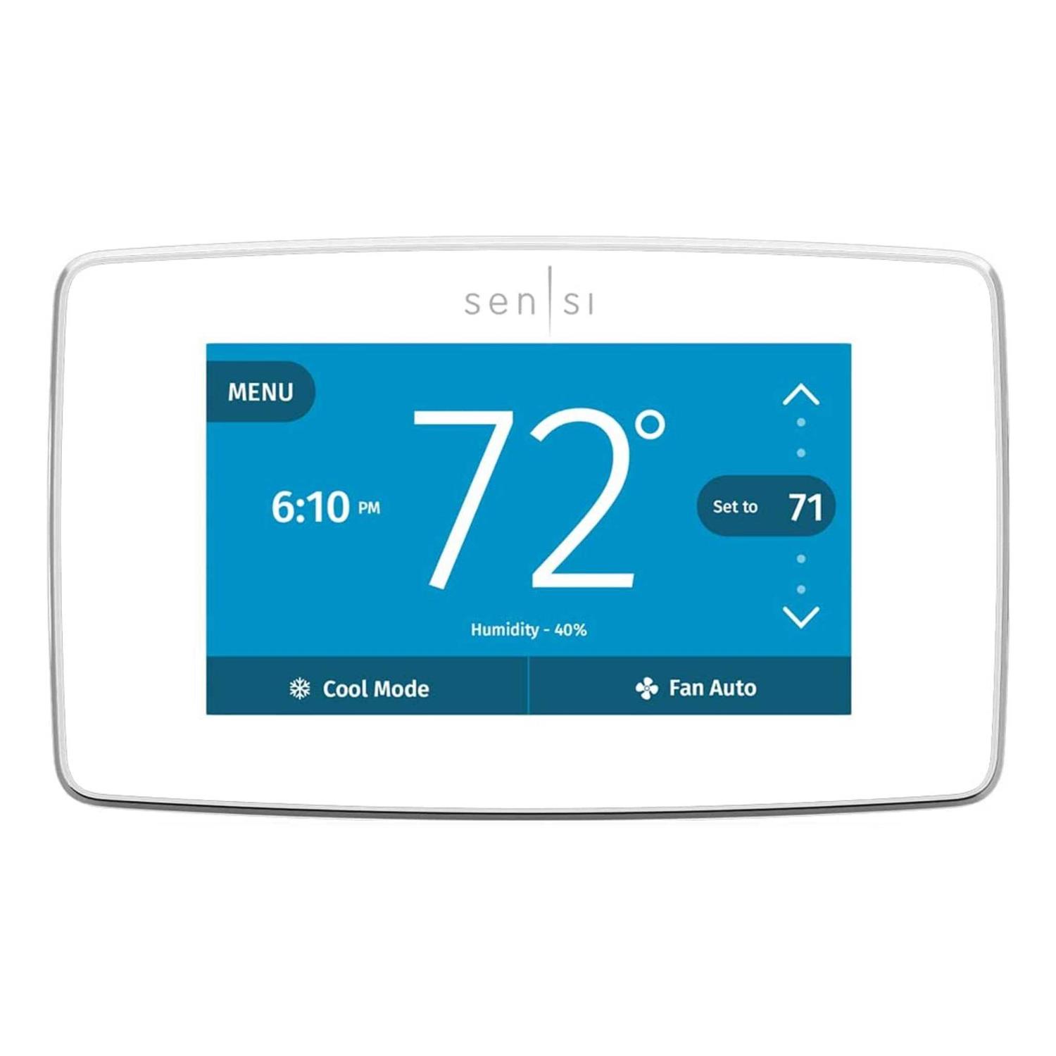 Emerson Sensi Touch Smart Programmable Wi-Fi Thermostat - Shop Hardware Tools Online Store