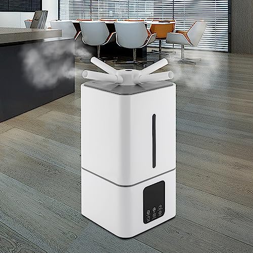 Industrial Commercial Humidifiers Whole House Humidifier 2000sq.ft Large Room Humidifier 2000ml/h 23.8L/6.2Gallons Top Fill Water Tank 110V for Warehouse Commercial Home Plants